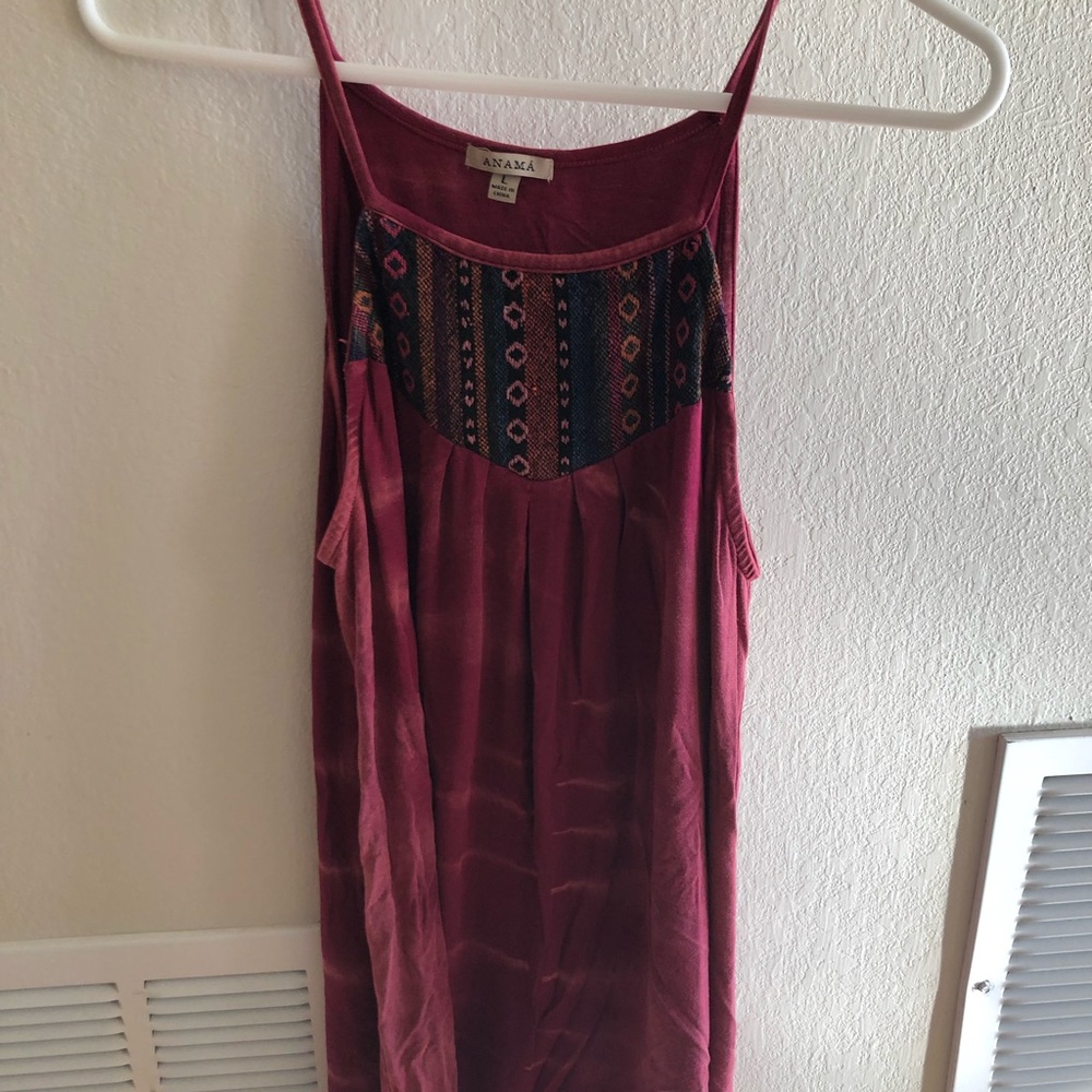 Spaghetti strap tank